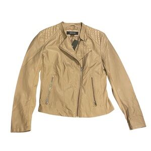 Reaction Kenneth Cole Sand Sun Faux Leather Jacket